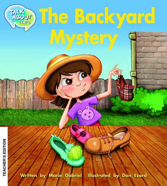 Backyard Mystery Teachers Edition cover