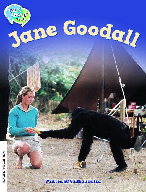 Jane Goodall Teachers Edition cover