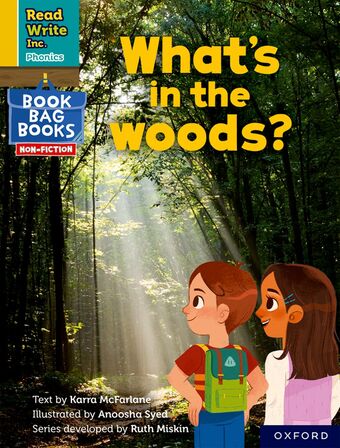 RWI PHON: BBB NF YELLOW 10 What's in the woods? book cover