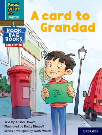 RWI PHON: BBB NF BLUE 1 A card to Grandad book cover