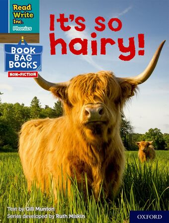 RWI PHON: BBB NF BLUE 3 It's so hairy! book cover