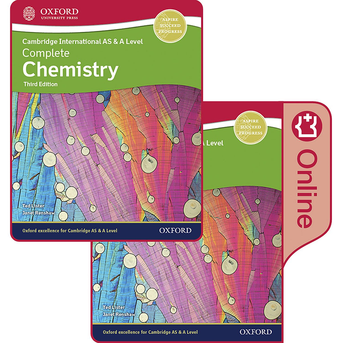 Cambridge International AS & A Level Complete Chemistry Enhanced Online & Print book cover