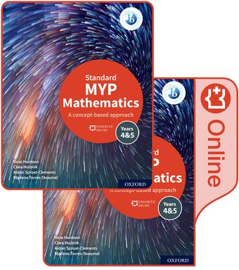 MYP Mathematics 4&5 Standard Print and Enhanced Online Book Pack book cover