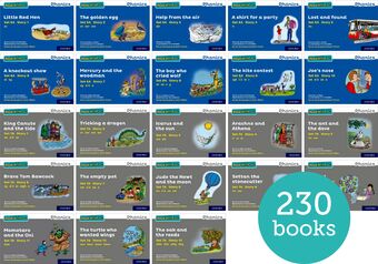 Read Write Inc Phonics: Blue Set 6A and Grey Set 7A Storybooks Easy Buy Pack book cover