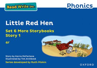 Read Write Inc Phonics: Blue Set 6A Storybook 1 Little Red Hen book cover