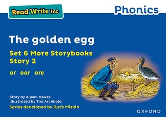 Read Write Inc Phonics: Blue Set 6A Storybook 2 The golden egg book cover