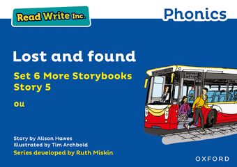 Read Write Inc Phonics: Blue Set 6A Storybook 5 Lost and found book cover