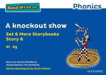 Read Write Inc Phonics: Blue Set 6A Storybook 6 A knockout show book cover