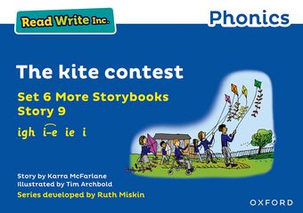 Read Write Inc Phonics: Blue Set 6A Storybook 9 The kite contest book cover