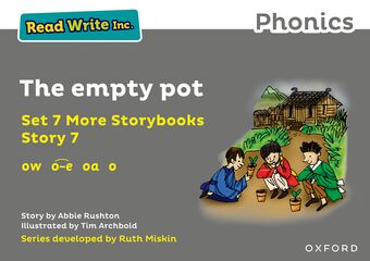 Read Write Inc Phonics: Grey Set 7A Storybook 7 The empty pot book cover