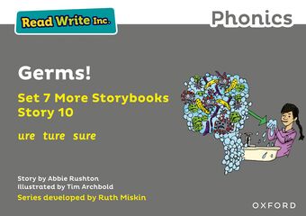 Read Write Inc Phonics: Grey Set 7A Storybook 10 Germs! book cover