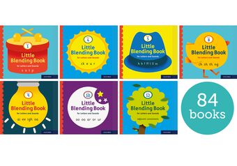 Little Blending Books for Letters and Sounds: Pack of 84 book cover