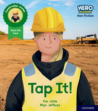 Hero Academy Non-fiction: Oxford Level 1+, Pink Book Band Tap It! book cover