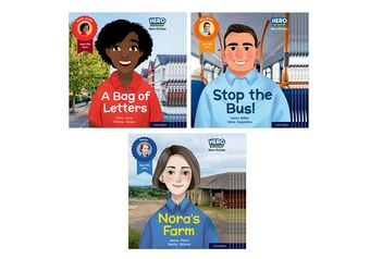 Hero Academy Non-fiction: Oxford Level 4, Light Blue Book Band Class Pack book cover