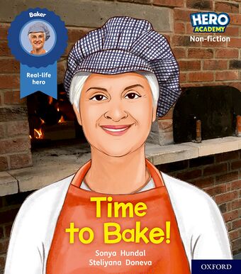 Hero Academy Non-fiction: Oxford Level 5, Green Book Band Time to Bake! book cover