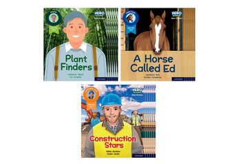 Hero Academy Non-fiction: Oxford Level 6, Orange Book Band Class Pack book cover
