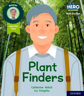 Hero Academy Non-fiction: Oxford Level 6, Orange Book Band Plant Finders book cover