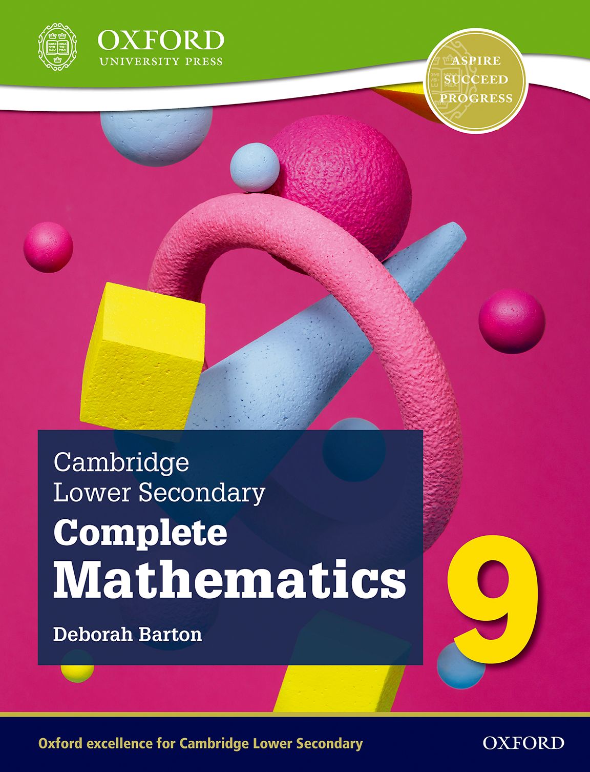 Cambridge Lower Secondary Complete Mathematics 9 Student Book book cover