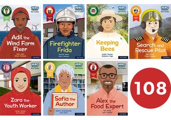 Project X Hero Academy Non Fiction Oxford Levels 7-12 Year 2 Easy Buy Pack book cover