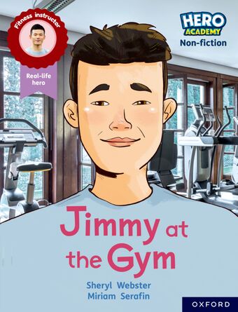 Hero Academy Non-fiction: Oxford Reading Lv10, Book Band White: Jimmy at the G book cover