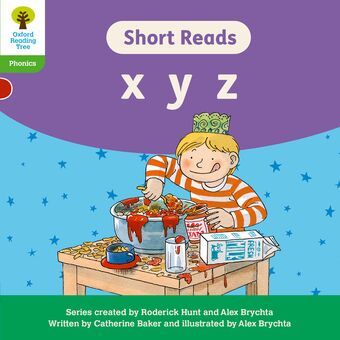 ORT: Floppy's Phonics Decoding Practice: Oxford Level 2: Short Reads: x y z book cover