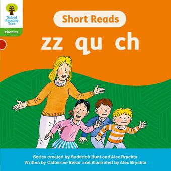 ORT: Floppy's Phonics Decoding Practice: Oxford Level 2: Short Reads: zz qu ch book cover