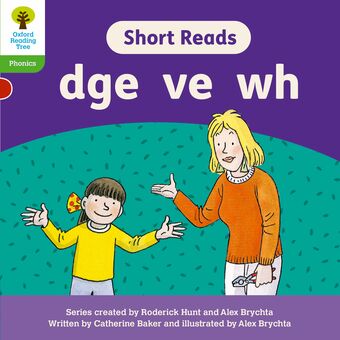 ORT: Floppy's Phonics Decoding Practice: Oxford Level 2: Short Reads: dge ve wh book cover