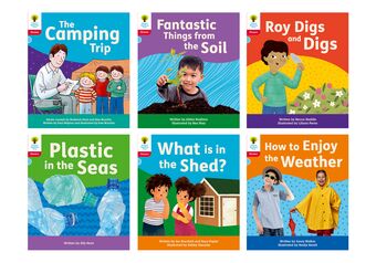 ORT: Floppy's Phonics Decoding Practice: Oxford Level 4: Mixed Pack of 6 book cover