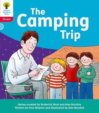 ORT: Floppy's Phonics Decoding Practice: Oxford Level 4: The Camping Trip book cover