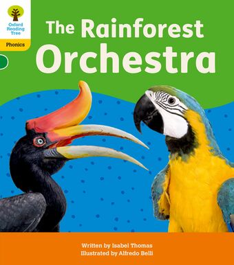 ORT: Floppy's Phonics Decoding Practice: Oxford Level 5: Rainforest Orchestra book cover