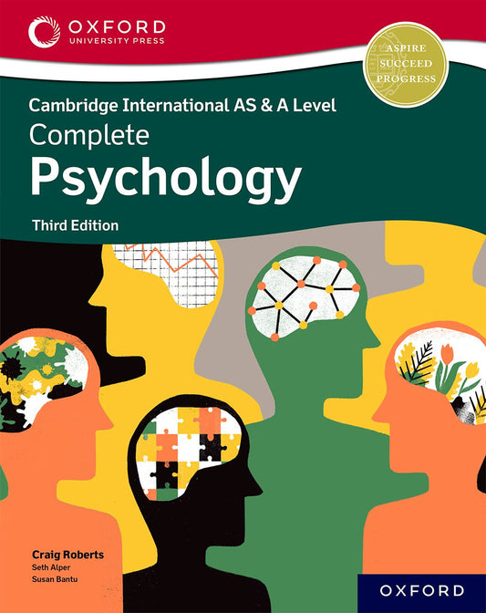 Cambridge International AS & A Level Complete Psychology 3e book cover