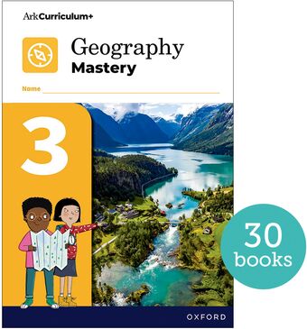 Geography Mastery: Geography Mastery Pupil Workbook 3 Pack of 30 book cover
