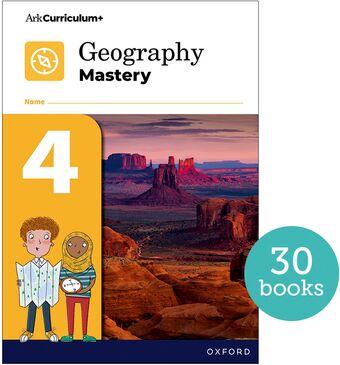 Geography Mastery: Geography Mastery Pupil Workbook 4 Pack of 30 book cover