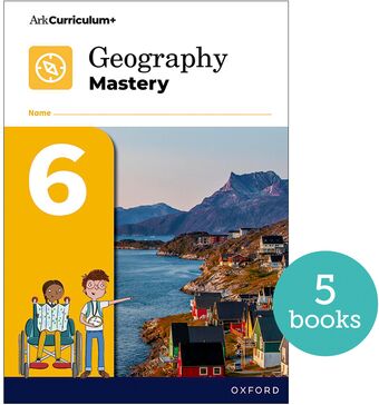 Geography Mastery: Geography Mastery Pupil Workbook 6 Pack of 5 book cover