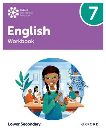 Oxford International Lower Secondary English: Workbook 7 book cover