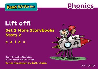 Read Write Inc Phonics: Purple Set 2 More Storybook 2 Lift off! book cover