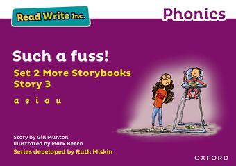 Read Write Inc Phonics: Purple Set 2 More Storybook 3 Such a fuss! book cover