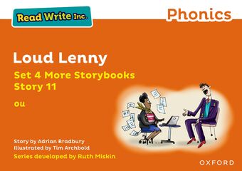Read Write Inc Phonics: Orange Set 4 More Storybook 11 Loud Lenny book cover