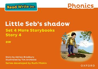 Read Write Inc Phonics: Orange Set 4 More Storybook 4 Little Seb's shadow book cover