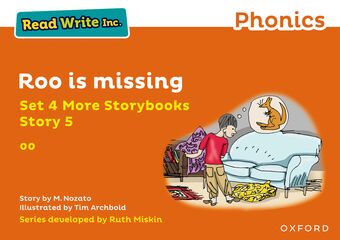 Read Write Inc Phonics: Orange Set 4 More Storybook 5 Roo is missing book cover