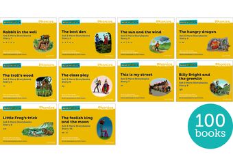 Read Write Inc. Phonics: Yellow Set 5 More Storybooks Pack of 100 book cover