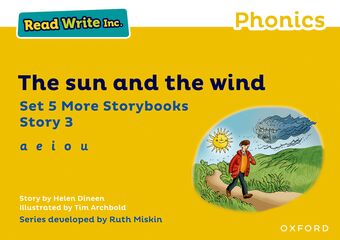 Read Write Inc Phonics: Yellow Set 5 More Storybook 3 The sun and the wind book cover