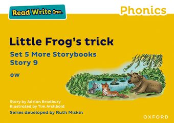 Read Write Inc Phonics: Yellow Set 5 More Storybook 9 Little Frog's trick book cover
