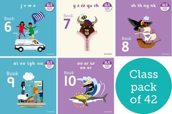 Essential Letters and Sounds: Essential Blending Books: Phase 5: Class Pk of 36 book cover