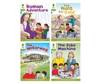 ORT: Biff, Chip and Kipper Stories: Oxford Level 7: Mixed Pack of 4 book cover