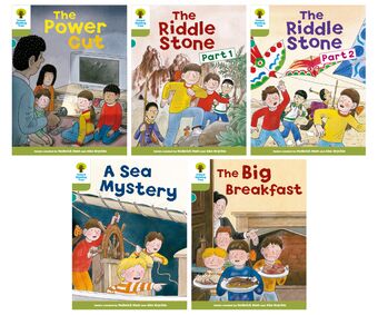 ORT: Biff, Chip and Kipper Stories: Oxford Level 7: Mixed Pack 5 book cover