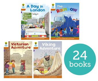 ORT: Biff, Chip and Kipper Stories: Oxford Level 8: Class Pack of 24 book cover