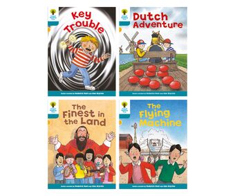 ORT: Biff, Chip and Kipper Stories: Oxford Level 9: Mixed Pack of 4 book cover