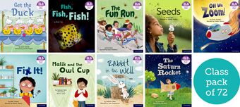 Essential Letters & Sounds: Essential Phonic Readers: OL 1+-3 Class Pack of 72 book cover