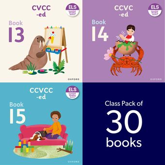 Essential Letters & Sounds: Essential Blending Books: Phase 4 Class Pack book cover